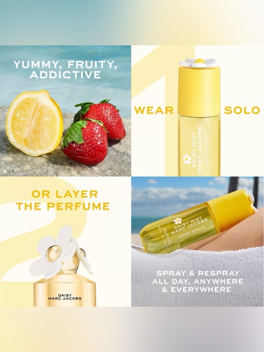 Marc Jacobs Daisy Body & Hair Mist - Lemon Spritz - Picture 6 of 6